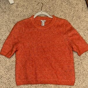 H&M Orange Sweater